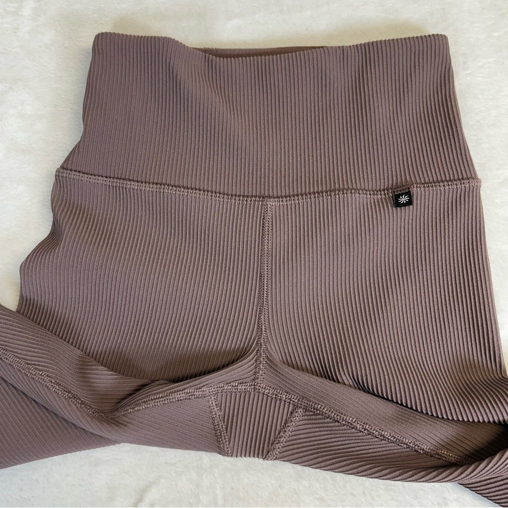 Athleta x Alicia Keys‎ Elation Ribbed Tights Powervita Fabric Leggings Size XS - Picture 9 of 10